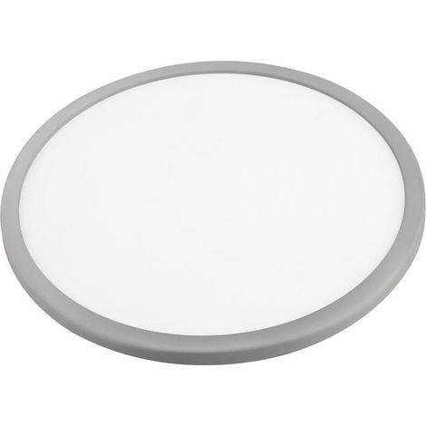 Downlight LED rond orientable gris métallisé 15w neutre (1/2)