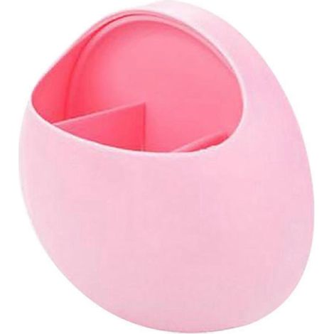 Porte-savon/brosse à dents en plastique avec ventouse, accessoire de salle de bain et de douche (1/2)