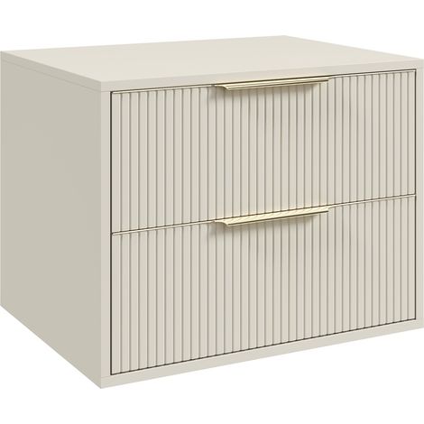 Waschbeckenschrank Rimini 60 cm - Cashmere - Badezimmermöbel mit