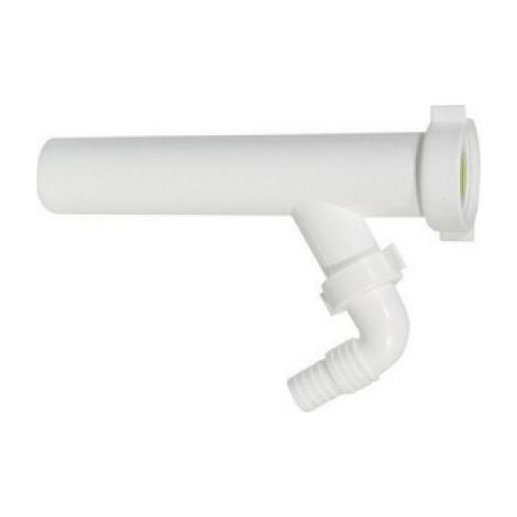 CANOTTO CON ATTACCO LAVATRICE CON DISPOSITIVO ANTIRISUCCHIO 1&quot1/4 x 32 mm