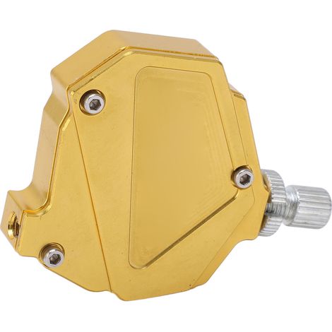 Levier d'embrayage universel moto en alliage d'aluminium, système de câble à tirée facile pour cascades, accessoire motocyclette doré (1/5)