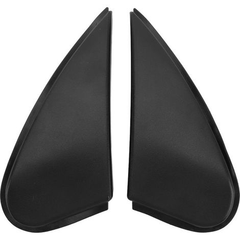1 paire de garniture de couverture triangulaire d'angle de rétroviseur latéral 60118 – 02170, vue arrière résistante à la décoloration pour véhicule (1/5)