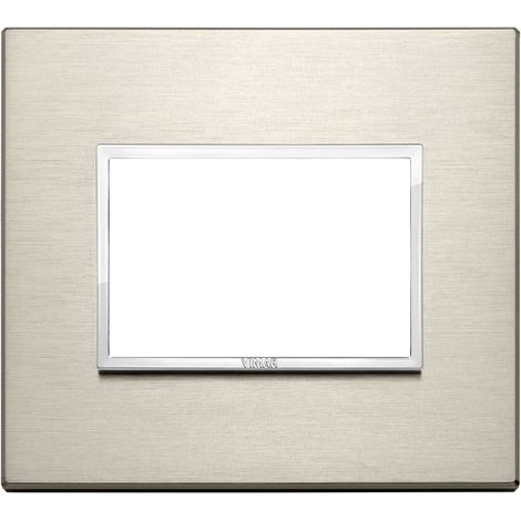 Placca 3M bronzo chiaro Vimar Eikon Evo 21653.04