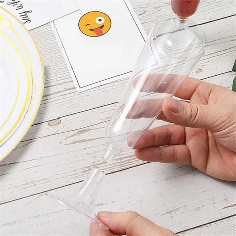 Flûte À Champagne - Plastique Dur Sans BPA - Pour Événements Festifs - 25 Pièces (1/4)