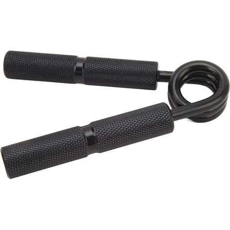 Renforceur de poignée en aluminium pour les doigts, les poignets et les avant-bras, idéal pour la musculation à domicile et le renforcement musculaire. Noir, 113 kg (250 lb). (1/5)