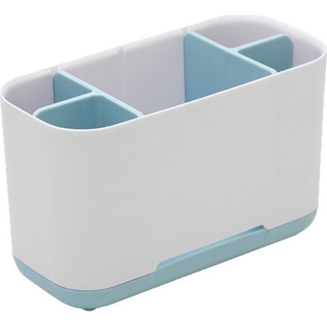 Zahnbürstenhalter Organizer für elektrische Zahnbürsten Badezimmer Zahnbürstenständer Zahnbürstenhalter Zahnbürstenbecherhalter mit Abflussloch 5 9 (1/5)