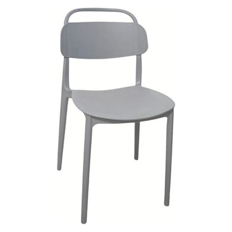 Sedia polipropilene cucina bar ristorante giardino sedie interno esterno impilabile grigio cue211