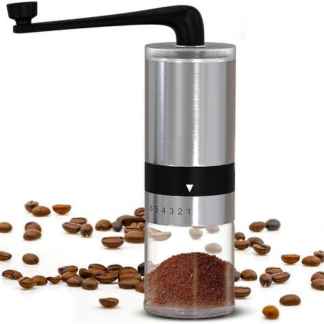 Manuelle Kaffeemühle – Kegelmahlwerk, Espressomühle (siehe Foto) (1/5)