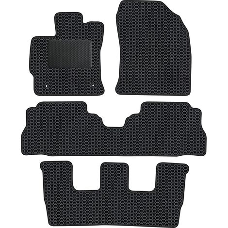TO047EVAPOD - Juego completo de alfombrillas de EVA para coche, aptas para Toyota Prius Plus a partir de 2011 (con refuerzo adicional). (1/5)