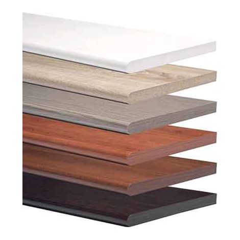 ÉTAGÈRE RECTANGULAIRE À BORDS ARRONDIS 40x20 cm - ép. 1,8 mm -