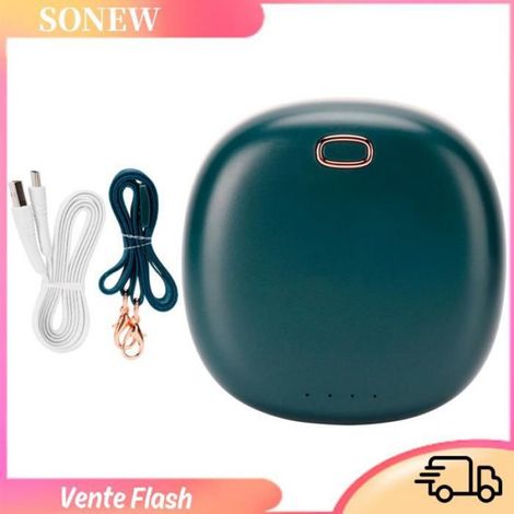 Sonew Ventilateur de voyage Sonew Ventilateur du cou Mini Ventilateur de Cou Extérieur Mains electromenager ventilateur Vert Vert (1/5)