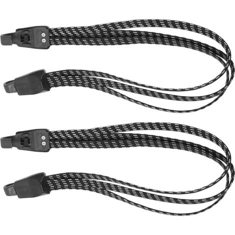 2 Pièces Sangles D’Emballage pour Bagages, Ceinture à Boucle Noire (1/5)