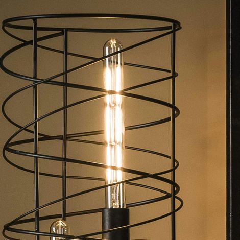 Ampoule tube 30 cm ambré LED filament lumière chaude (E27)