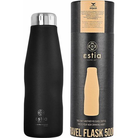 500 ml Thermosflasche in Mitternachtsschwarz (1/5)