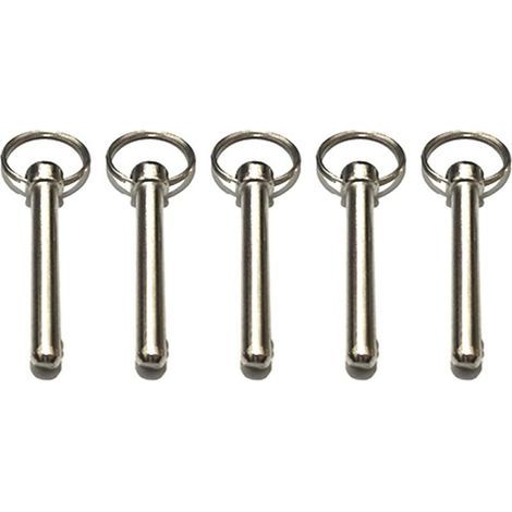 Linghhang – 10er-Pack Schnellverschlussstifte aus Edelstahl – Durchmesser 8 mm – Gesamtlänge 72 mm – Salzwasserbeständig – 10 Stück (1/5)