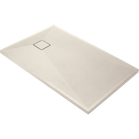 Duschwanne in Granit-Optik 120x90 cm in Beige (1/3)