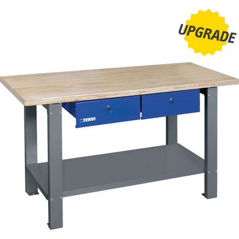 WERKBANK WERKTISCH ARBEITISCH MONTAGEWERKBANK ARBEITPLATTE HOLZ FERVI B022/15