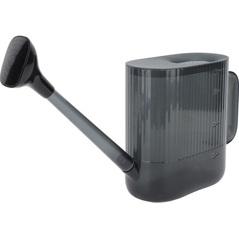 Arrosoir à long bec polyvalent 1.8L en PP pour plantes intérieures et fleurs de jardin gris (1/5)