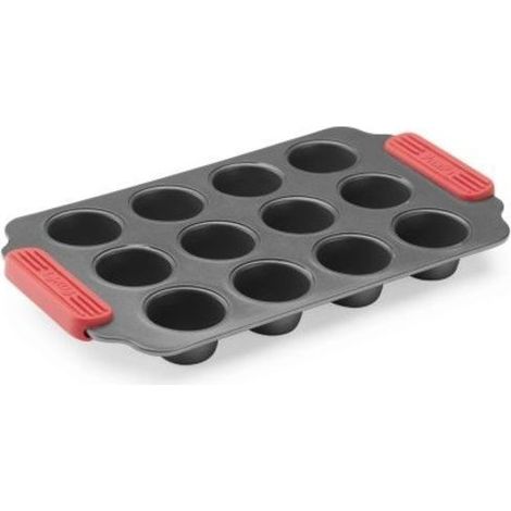 Teglia Antiaderente per 12 Mini Muffin Lekue Grey - 887406