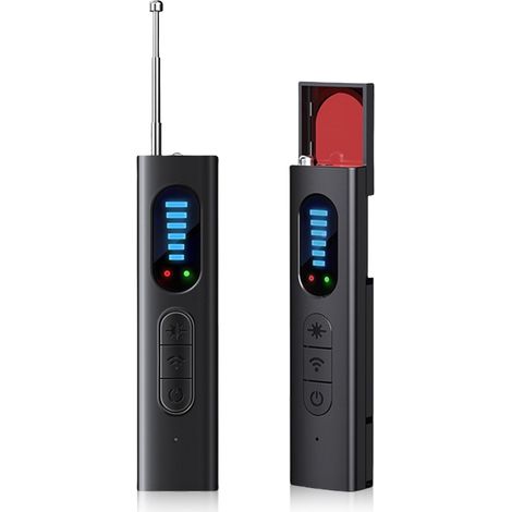Anti-Spionage-Wanzendetektor, Mikro-Spionagedetektor, kabelloser RF-Detektor für versteckte Kamera, GSM-Abhörgeräte-Finder, Radar-Funkscanner, kabelloser Signalalarm, verbesserte Version