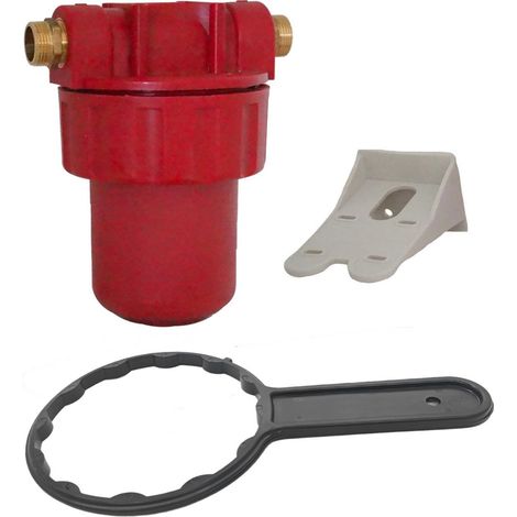Soporte De Filtro De Agua Desnudo 5" Inserto De Latón 3/4" (1/5)