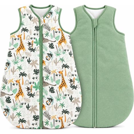 Gigoteuse Hiver 2.5 Tog - Lot de 2 Sacs de Nuit en Coton 0-24 Mois (1/5)