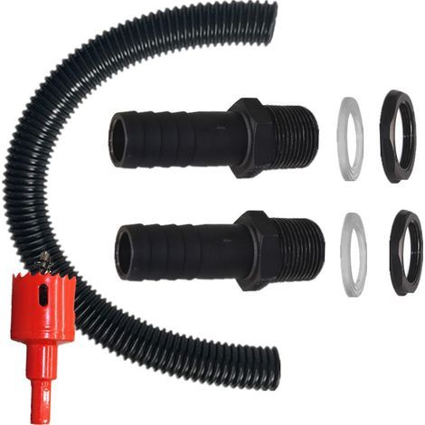 Kit de raccordement de tuyau pour baril de pluie (1/5)