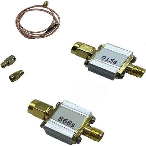 Filtre passe-bande RFID 868+915 MHz, filtre passif SAW 4 MHz, impédance 50 ohms (1/5)