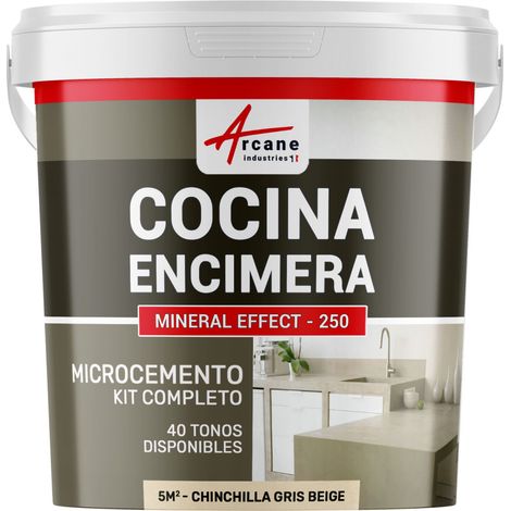 Microcemento cocina: para encimera y suelo de la cocina