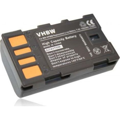 Batteria Videocamera per JVC BN-VF823 / VF823U 7.2V 2400 mAh
