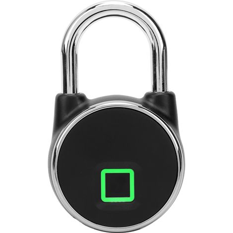 Serrure à empreinte digitale étanche IP65, rechargeable par USB et multifonctionnelle pour la maison, l'entrepôt ou les armoires. (1/5)