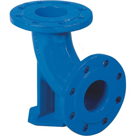 Gomito in lega N DN80, PN16, per acqua, ghisa grigia GJL (1/5)