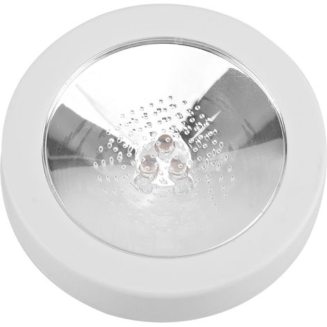 Sous-verre à vin lumineux avec LED changeante, coque blanche, lumière blanche (piles non incluses). (1/5)