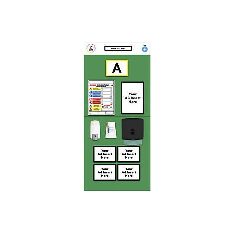 Cartel informativo para etiquetado individual de estanterías (1/2)