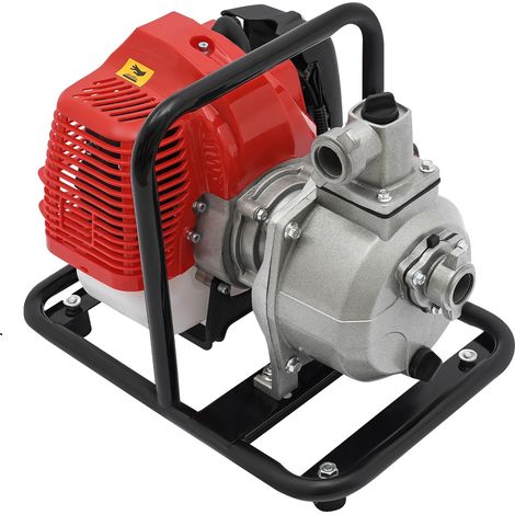 Wassertransferpumpe, 2-Takt-Motor, hohe Effizienz, Rot Schwarz (1/2)