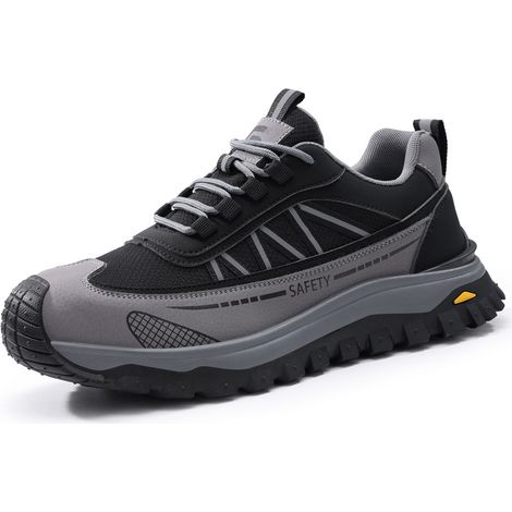 GDHZS-Chaussures de sécurité légères et respirantes - Embout en acier composite - Semelle anti-perforation en Kevlar 4,0 mm - Résistantes à l'huile et étanches-43