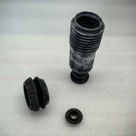 Suitable for Nissan Sunny N17 March K13 front shock absorber dust cover, shock absorber top rubber, top rubber bearing three-piece set (1/4)