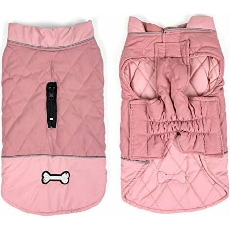 Veste imperméable pour chien (rose S)-Fei Yu