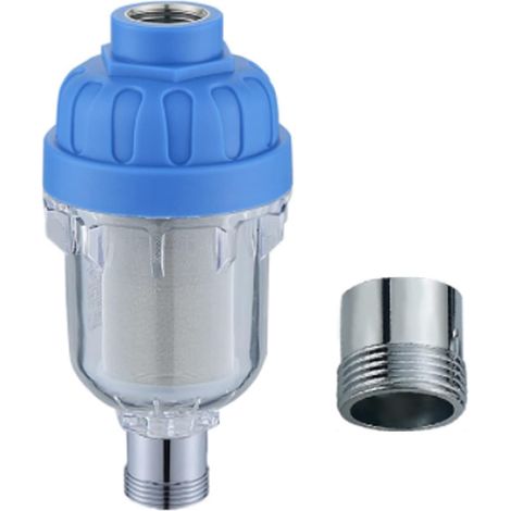 Préfiltre à sédiments – Filtre à eau pour robinet, réduction des sédiments dans l'eau, pré-filtre à sédiments, filtre à sédiments en acier inoxydable pour machines à laver – Purificateur d'eau (3/4")