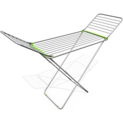 Stendibiancheria a cavalletto in acciaio gimi mod. alutech 171x55x93h - Salone