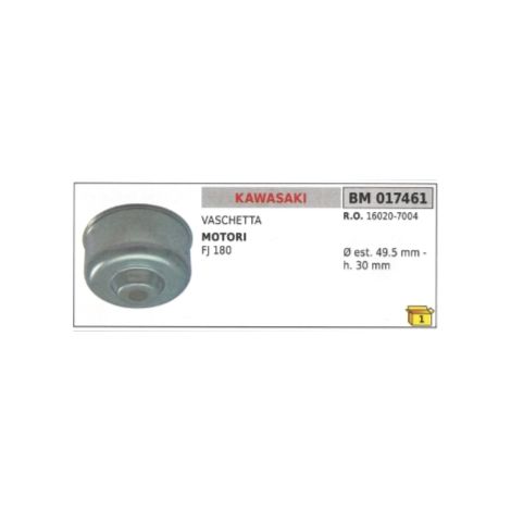 Wasserwanne KAWASAKI Motorhacke FJ 180 Ø  außen 49,5 mm Höhe 30 mm 16020-7004
