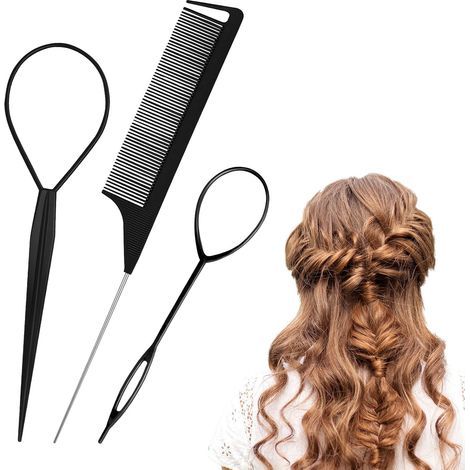 pezzi Strumento per acconciature Strumento per acconciature Strumento per acconciature Treccia Strumento per acconciature Ausili per acconciature per chignon Twist Twist per donne e ragazze (1/5)