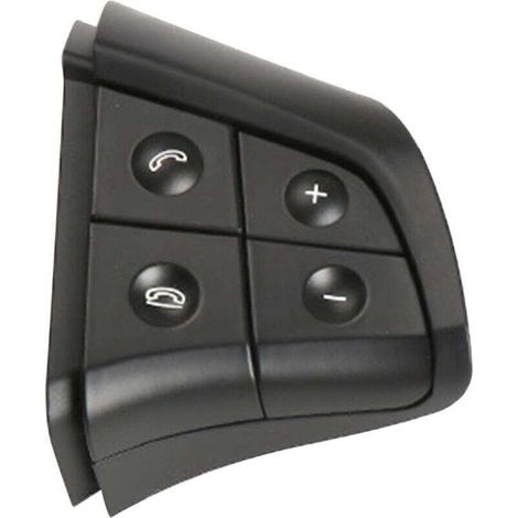 Boutons de commande au volant de remplacement pour Mercedes Benz W164 W245 W251 GL350 ML350 R280 B180 B200 B300 ML GL BR-Class (4 boutons noirs à droite)