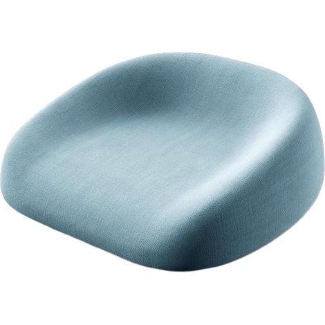 Coussin rehausseur portable et réglable pour enfant, à utiliser sur la table à manger, housse amovible, dimensions 35388cm (bleu) (1/5)