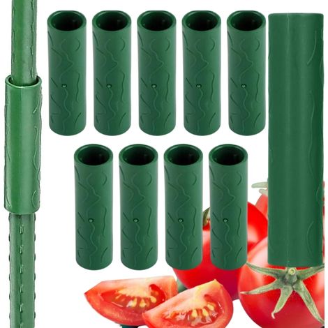 Conector recto para postes de jardín, conector superior, mango, 16 mm, 10 unidades (1/5)