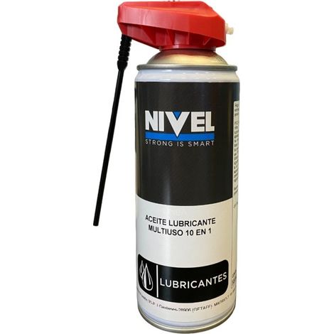 Aceite Lubricante Multiusos Spray 10 En 1 Nivel 400 Ml (1/2)
