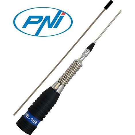 Antenne CB PNI ML160 longueur 145 cm avec support de câble T941
