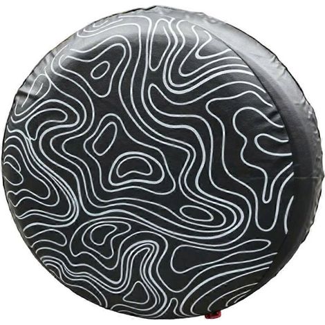 Housse de roue de secours et boîtier de protection - Accessoire sur mesure pour Toyota Land Cruiser LC71, 70, 76, 79 (1/5)