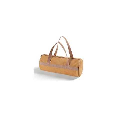 Bolsa de herramientas de amplia apertura, bolsa de lona, bolsa de herramientas portátil multifuncional para guardar llaves inglesas, destornilladores, alicates y clavos - Crezuo
