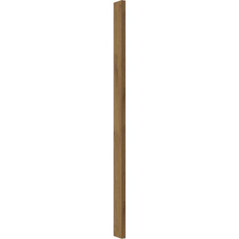 Unterschrank Passleiste Eiche Lancelot Küche VIGO Küchenzeile Küchenblock Einbauküche - Breite 5,50 cm x Höhe 81,50 cm x Tiefe 1,60 cm. (1/5)